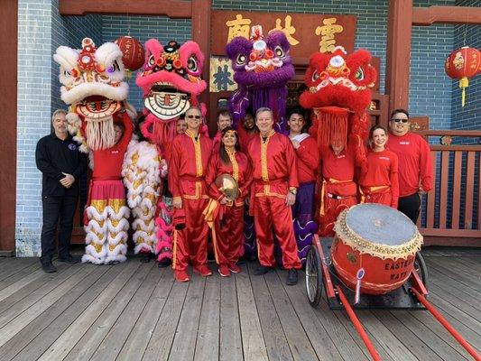 Lion Dance in Weaverville