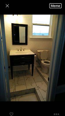 Bathroom remodel