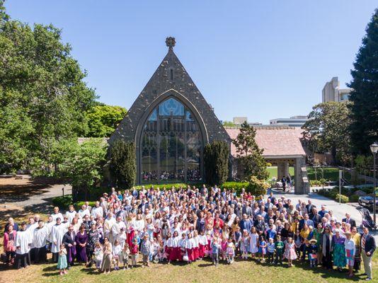 Our parish on Easter 2019