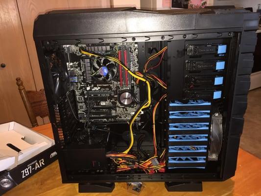 This was a custom built computer we built for a business customer in California. This build required a Intel Core i7 Processo...