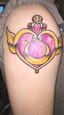 My sailor moon tattoo!(1day after)