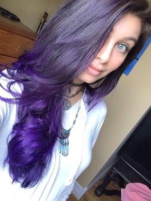 Gorgeous purple ombre