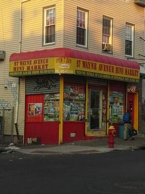 57 WAYNE AVE MINI MARKET 57 Wayne Ave Paterson NJ. (973) 942-3523. SERVICES:Cigarettes tobacco, candy, coffee, tea, grocery.n