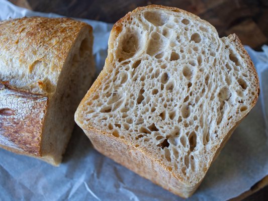 Country Sourdough Tin Loaf