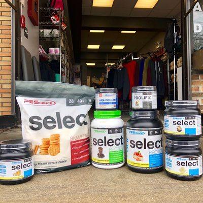 Full stock of PEScience products available IN STORE at Innovation Fitness!