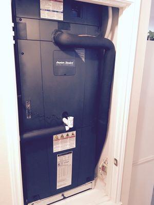 Expert air 2 stage heat pump installed with pride by Andrew on 7/23/17