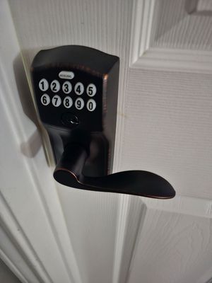 Key pad lock