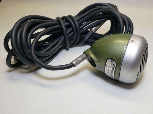 We can replace the electronics the keep your beloved mic running, even the Shure Green Bullet Microphone.