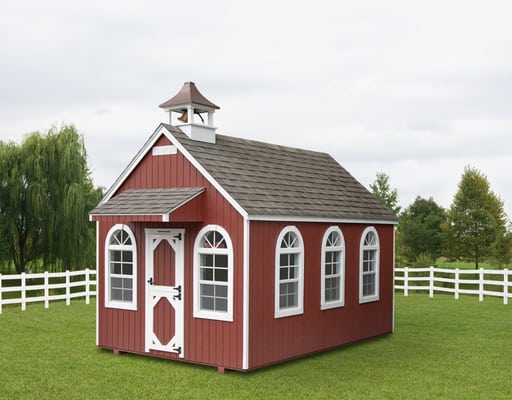 Schoolhouse with working bell