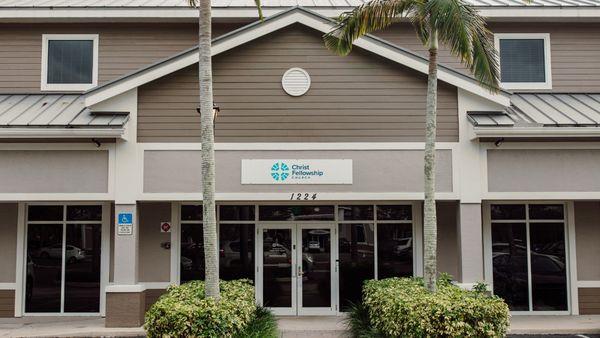 Street view of Christ Fellowship Church in Jupiter, FL