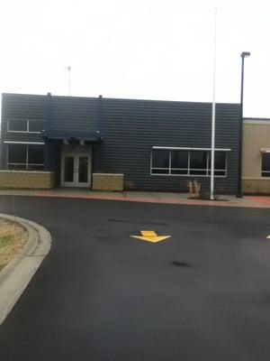 Front of school