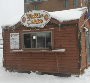 Waffle Cabin Jay Peak is the newest grab and go treat at Jay Peak Resort! We are located on the Tram House Patio