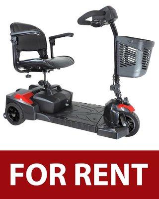 Scooters Available for Rent or Purchase