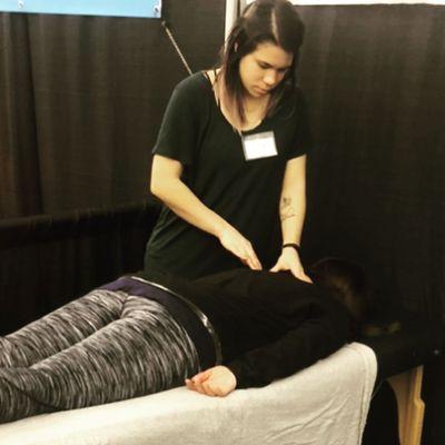 Mobile massage event