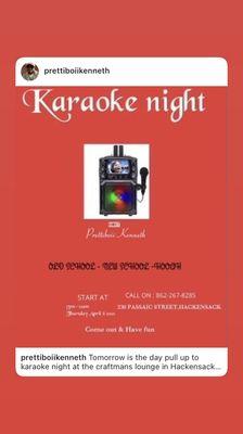 Karaoke night