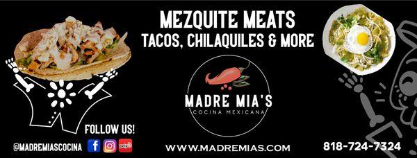 Wonderfully Marinated Mezquite Meats bringing you an elevated flavour of Tacos, Chilaquiles, Burritos & more