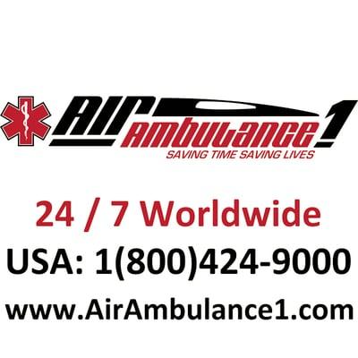 Air Ambulance 1, 24-7 Worldwide Air Ambulance Service