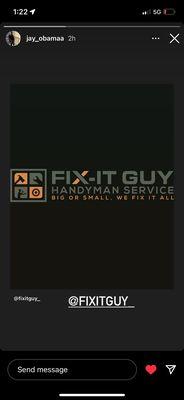 Fix-It Guy Handyman Service