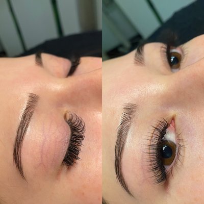 Classic eyelash extensions