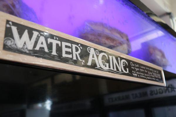 You ever try water-aged? Guaranteed you can't have meat any other way after trying it.