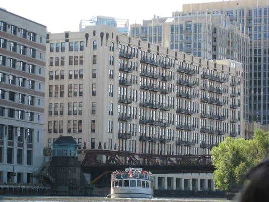 One River Place from a kayak