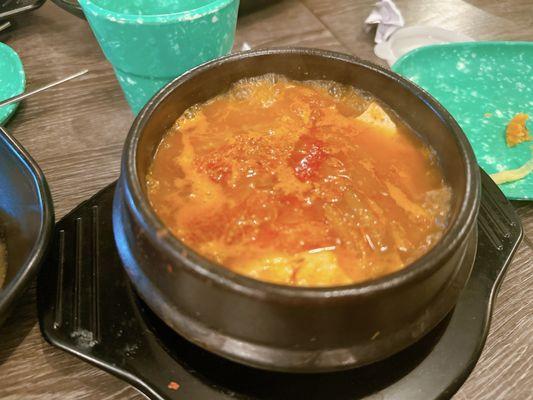 Kimchi stew