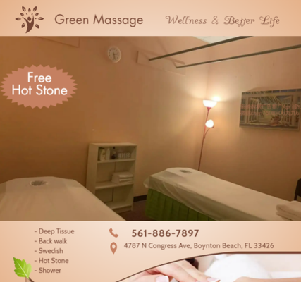 A couple's massage is just like any other massage service,  but you and your partner receive the massage at the same time,  o...