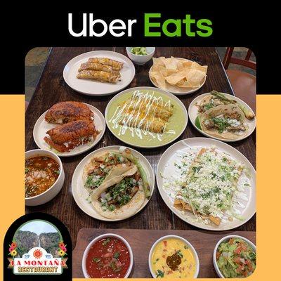 Find us in Uber Eats!