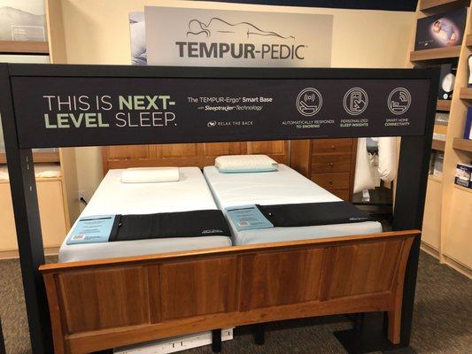 Take the Tempurpedic SleepTracker demo at our Park Meadows store!