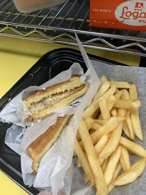 Cuban and fries