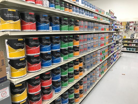 Paint aisle