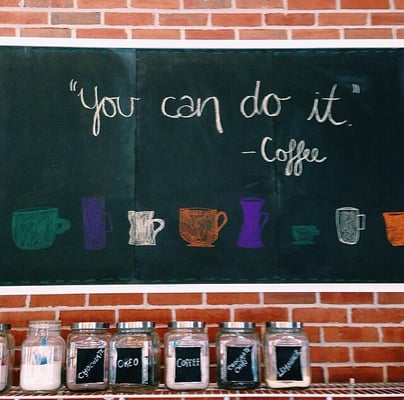 Coffee, giving you the motivation you need to get through the day one sip at a time.