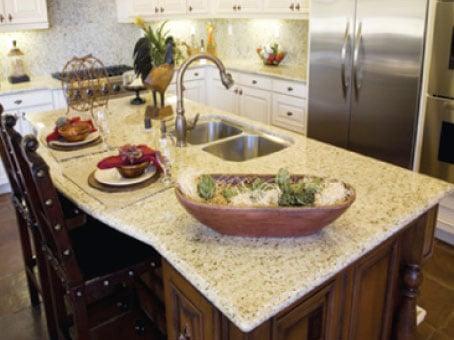 Marble and granite kitchen countertops at competitive prices