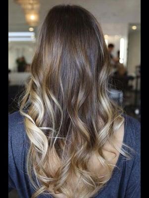 Gorgeous soft balayage highlights