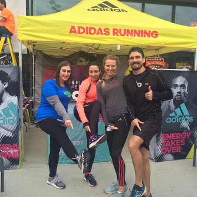 Chicago Adventure Run at Road Runner Sports. Adidas was the sponsor that night.