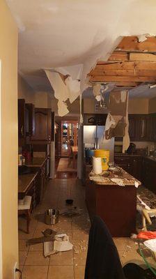 Ace multi-cleaning restoration LLC team immediately restored this property back to normal.