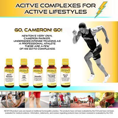 Active Complexes for Your Active Lifestyle