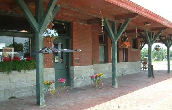 Located in the historic Katy train depot in downtown Greenville.