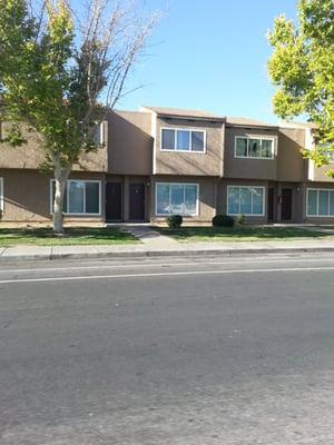 Woodcreek apartments from street view