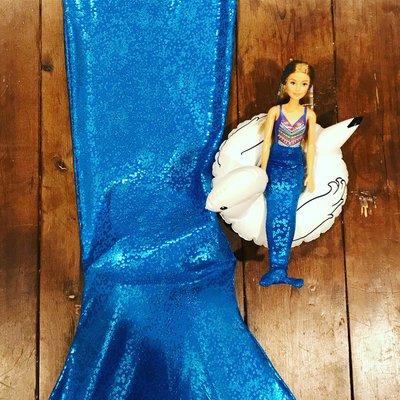 Mermaid Tail and Matching Barbie Doll