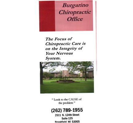 Burgarino Chiropractic Office