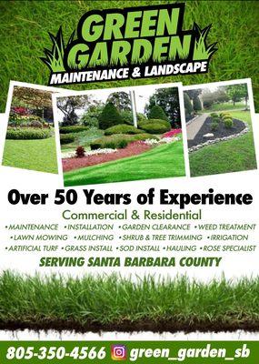 Green Garden Maintenance & Landscape