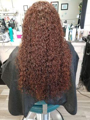 Spiral perm curl