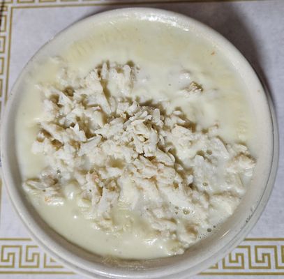 Bowl of Cream of Crab Soup