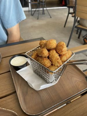 Mac and cheese bites