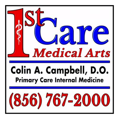 We changed our name from Atco Medical Associates to 1st Care Medical Arts