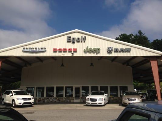 Chrysler, Jeep, Dodge and Ram store in Brevard.  Right next to Ford store.