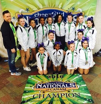 Junior 2! NATIONAL CHAMPIONS!