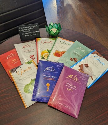 Our Forté Chocolate Selection.