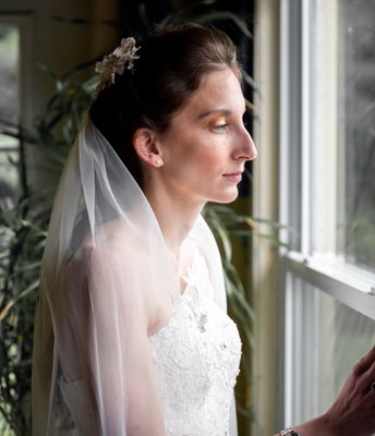 A lovely bride we photographed back in 2019.